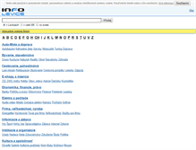 Tablet Screenshot of info-levice.sk