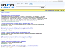 Tablet Screenshot of clanky.info-levice.sk